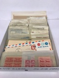 Collection of 4 Block Stamps Box Full