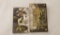 NFL 1999 Ricky Williams 24k Gold & Silver Card & 24k Gold Signature Card - 2 Card Set