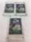1993 Penn State O.J. McDuffie 24k Gold Signature Cards - Set of 3
