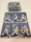 MLB 2003 Yankees 100th Anniversary - Gold FOIL MATCHING LE Signature Sets -- 2 sets of 6 cards