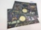 NFL 1993 Spectrum Bart Starr and Brett Favre 24k Gold Signature Tribute Sheets - Set of 2 - LE