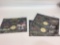 NFL 1993 Brett Favre and Bart Starr Spectrum 24k Gold Signature Tribute Sheets - Set of 3 - LE