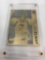 1999 NFL SB MVP John Elway Limited Edition 24k Gold Metal ERROR Card