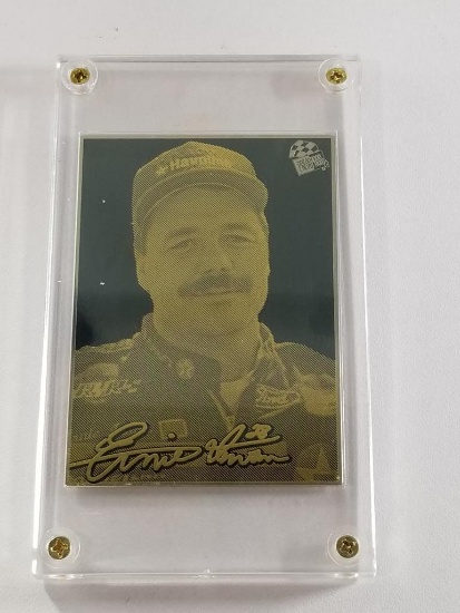 1994 Ernie Irvan 24k Gold Metal Collectible Press Pass 5000 Series Card Limited Edition