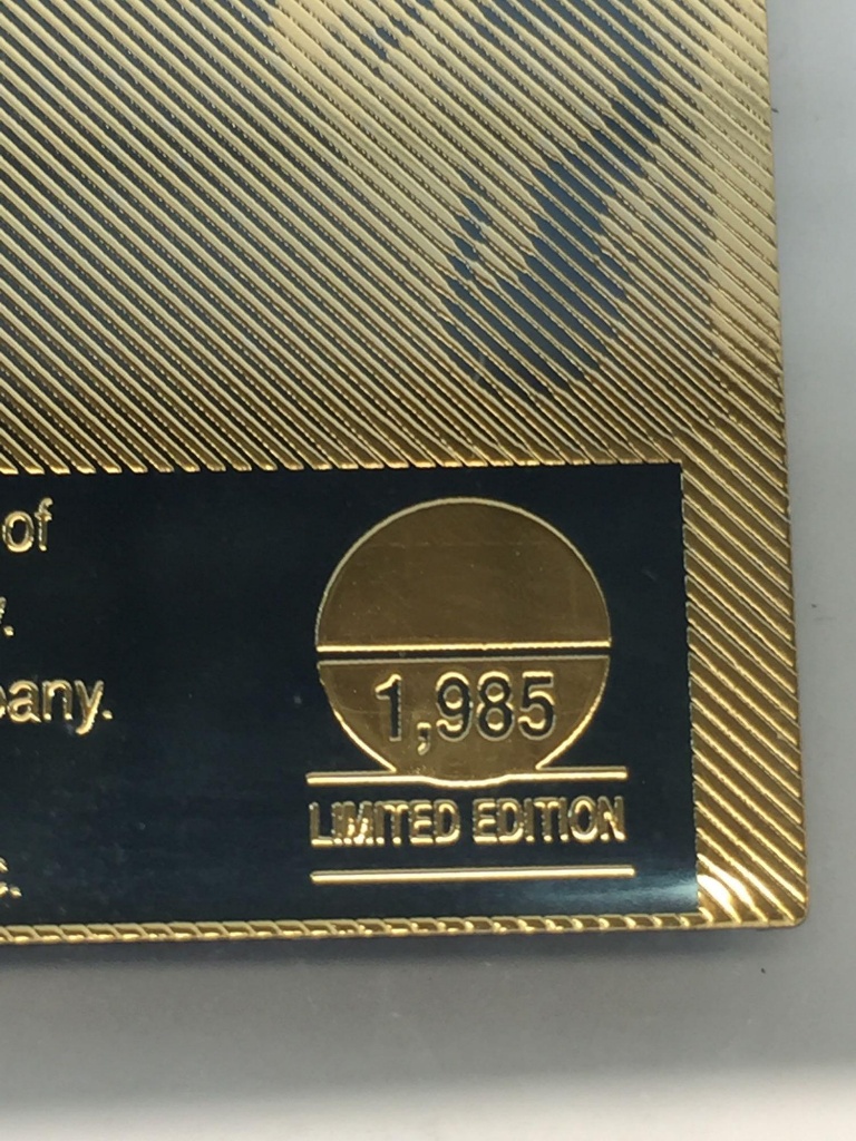 1996 Upper Deck Michael Jordan 1985 NBA RoY 24k Gold Limited Edition Card  Production PROOF | Art, Antiques & Collectibles Collectibles Sports  Memorabilia Sports Cards | Online Auctions | Proxibid