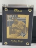 Nolan Ryan 7 Career No-Hitters 24k Gold Metal Collectible Card Limited Edition Number 659/807