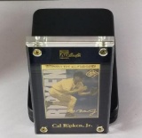 Cal Ripken Jr 13 Consecetive All Star Games 24k Gold Metal Collectible Card Limited Edition of 600