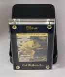 Cal Ripken Jr 13 Consecetive All Star Games 24k Gold Metal Collectible Card Limited Edition of 600