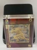 1997 Alex Rodriguez MLB Gold 24k Gold Metal Collectible Card Limited Edition Number 263/750