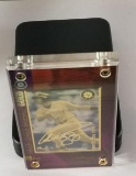 1997 Alex Rodriguez MLB Gold 24k Gold Metal Collectible Card Limited Edition Number 262/700