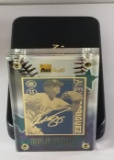 1999 MLB Gold Stars Alex Rodriguez 24k Gold Metal Collectible Card Limited Edition Number 187/600