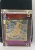 1997 MLB Gold Ken Griffey Jr. 24k Gold Metal Collectible card Limited Edition number 304/750