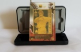 1998 MLB Marc McGwire HR Record 70 HR's 24k Gold Metal Collectible Card Limited Edition 514 of 600