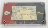 1999 MLB Nolan Ryan Hall Of Fame 24k Gold Metal MINI Collectible Card Limited Edition # 231/1,999