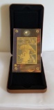 MLB 1998 Team Gold Mark McGwire 24k Gold Metal Collectible Card Limited Edition Number 552/1,000