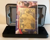 2000 MLB Nomar Garciaparra 24k Gold Metal Collectible Card Limited Edition