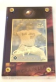 MLB 1998 Roger Clemens Team Gold 24k Gold Metal Collectible Card Limited Edition 280 of 1,000