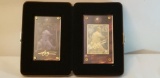 1997 Frank Thomas 24K Gold Metal and Signature Card's MATCHED Limited Edition Numbered 161/1000