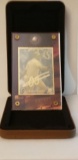 1998 MLB Team Gold Frank Thomas 24k Gold Metal Collectible Card Limited Edition Number 271/1,000