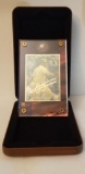 1998 MLB Team Gold Frank Thomas 24k Gold Metal Collectible Card Limited Edition Number 272/1,000