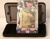2003 MLB Roger Clemens 300 Career Wins 24k Gold Metal Collectible Card Limited Edition