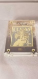 1998 NFL John Elway Super Bowl MVP 24k Gold Metal Collectible Card Limited Edition 393 / 750