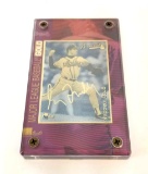 MLB Greg Maddux Limited Edition 24k Gold & Silver Metal Card Production Proof