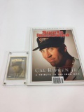 MLB 2001 Cal Ripken Jr. Sports Illustrated Tribute 24k Gold & Silver ERROR Card w/ Matching SI