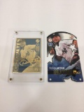 MLB 1999 Derek Jeter Gold Stars Collectible 24k Gold & Silver ERROR Card
