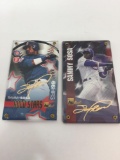 1999 Sammy Sosa Super Heroes Gold Sig & 66 Home Runs Gold Stars Sig 2-Card Set