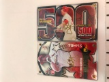 MLB Mark McGwire 70 Home Runs & 500 Home Runs 24K Gold Signature Collectible 2-Card Set