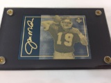 1993 Upper Deck NFL Joe Montana Career 24k Gold Limited Edition 966/2500