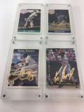 1993 Front Row Seaver, Herman, Thomas, Griffey Jr. 24k Gold Signature Cards - Set of 4