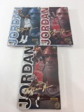 1999 Upper Deck NBA Michael Jordan 24k Gold Signature Cards - Set of 3 Card Production PROOFS