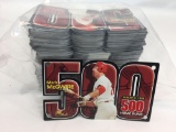 MLB 1998 Mark McGwire 500 Home Runs Bulk Lot of 250 Cards