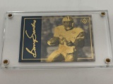 NFL 1993 Barry Sanders - Upper Deck - Gold & Silver Card Limited Edition # 1414/5000