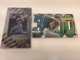 MLB 1998 Derek Jeter & 1999 Wade Boggs 3,000H 24k Gold Signature Cards - Set of 2 Production PROOFS