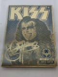 Kiss 1999 Gene Simmons 24k Gold Mini-Card Production PROOF # 3