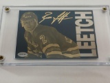 NHL 1995 Brian Leetch - Parkhurst - Limited Edition Gold & Silver Card Production PROOF