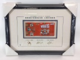 Wheaties NFL All-Pro 3-Quarterbacks MINI BOX - 15.5x21in Framed Wheaties MINI Box