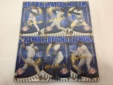 MLB 2003 Yankees 100th Anniversary - Gold FOIL MATCHED Signature 6-Card Set -