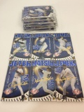 MLB 2003 Yankees 100th Anniversary - Gold FOIL MATCHING LE Signature Sets -- 2 sets of 6 cards