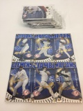 MLB 2003 Yankees 100th Anniversary - Gold Foil MATCHING 6-card Signature Sets total of 12 Cards