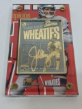 1999 NFL John Elway Wheaties 24k Gold & Silver Card Limited Edition #1009/2000