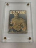 WCW 1999 Goldberg 24k Gold & Silver Mini-Card Limited Edition #1003/1999