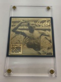 Pele FIFA World Cup USA 1994 Limited Edition 24k Gold CAREER Card Production PROOF