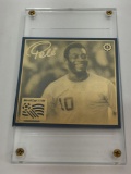 Pele The Ambassador FIFA World Cup USA 1994 Limited Edition 24k Gold Card Production PROOF