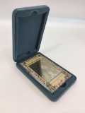 Our Lady of Guadalupe 24k Gold Silver Collectibe Card Limited Edition #10/500 w/ Original Felt Case