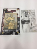 NASCAR 2001 Dale Earnhardt 7x Winston Cup Champ 24k Gold & Silver Card Limited Edition 9 of 33,333