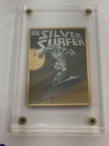 1996 Marvel Comics Silver Surfer - 24k Gold & Silver Collectible Card Production PROOF 8